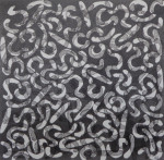 Microben 2 - werk op papier 24 x 24 cm (2016)